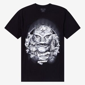 NWT Universal Monsters x RockRebel Creature From The Black Lagoon Tattoo T-Shirt